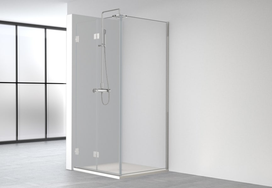 Mampara de ducha Glam (GL-219) Profiltek opción 5