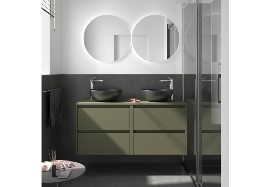 Mueble de baño con encimera de madera Noja Salgar principal 5