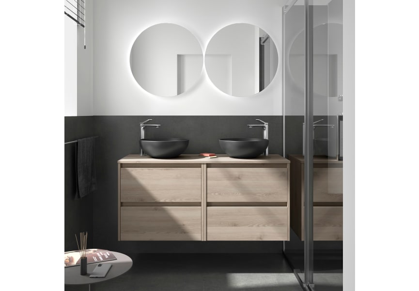 Mueble de baño con encimera de madera Noja Salgar principal 6