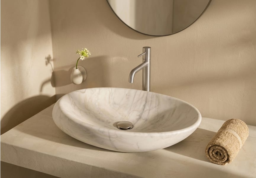 Lavabo de mármol natural Corino Bruntec principal 0