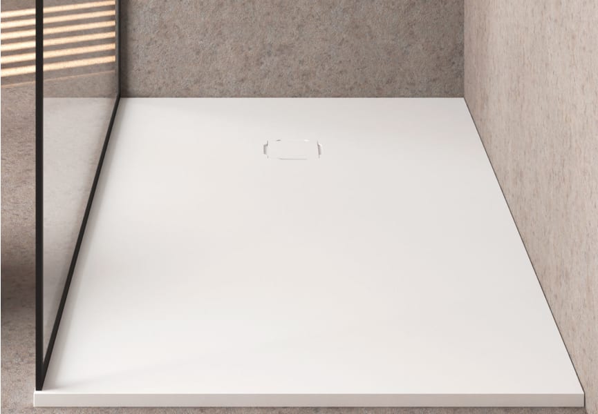 Plato de ducha Solid Surface Perseo Hidronatur detalle 1