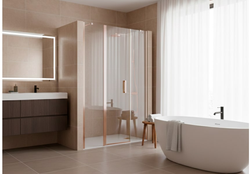 Mampara de ducha Carina Bruntec principal 2