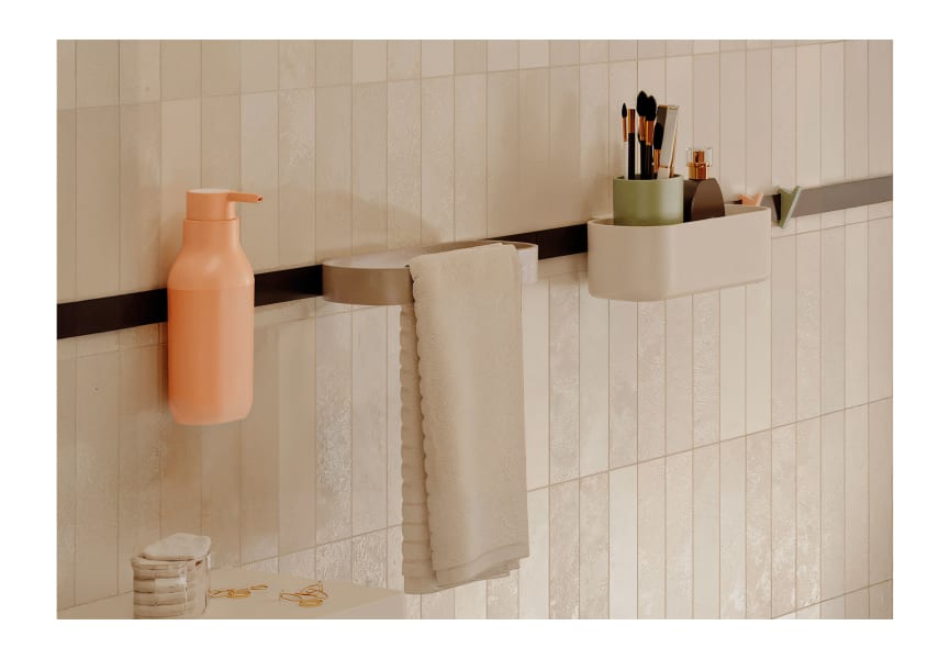 Set modular para lavabo con guía a pared Alife de Cosmic principal 0