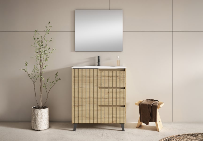 Conjunto mueble de baño Zenia Bruntec principal 0