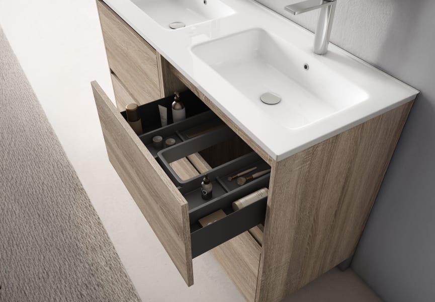 Conjunto mueble de baño Evora Bruntec detalle 2