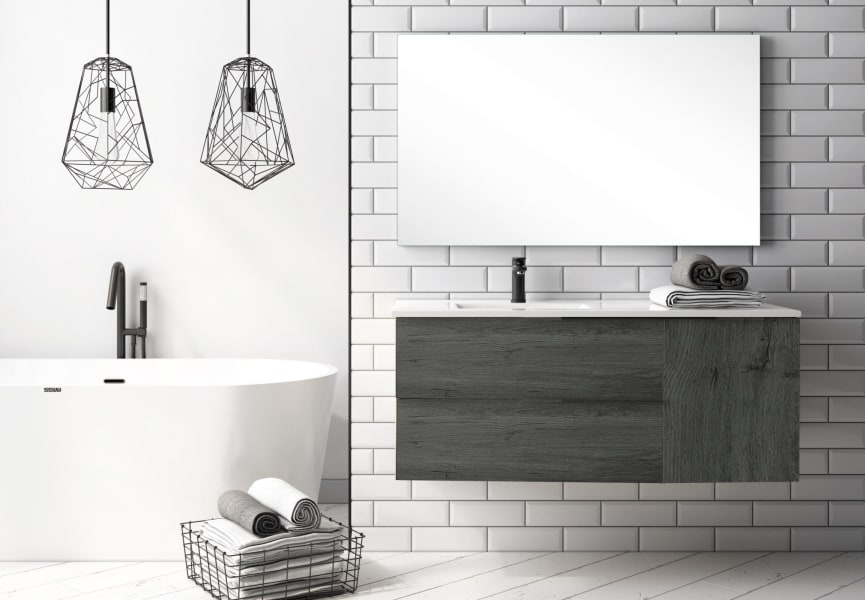 Conjunto mueble de baño Coban Bruntec principal 3