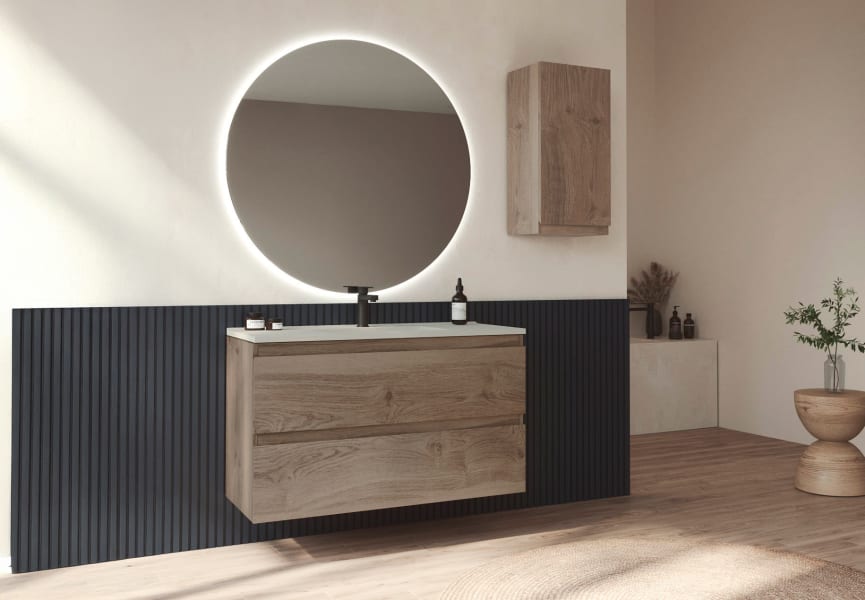 Mueble de baño color madera Vilma Bruntec principal 4