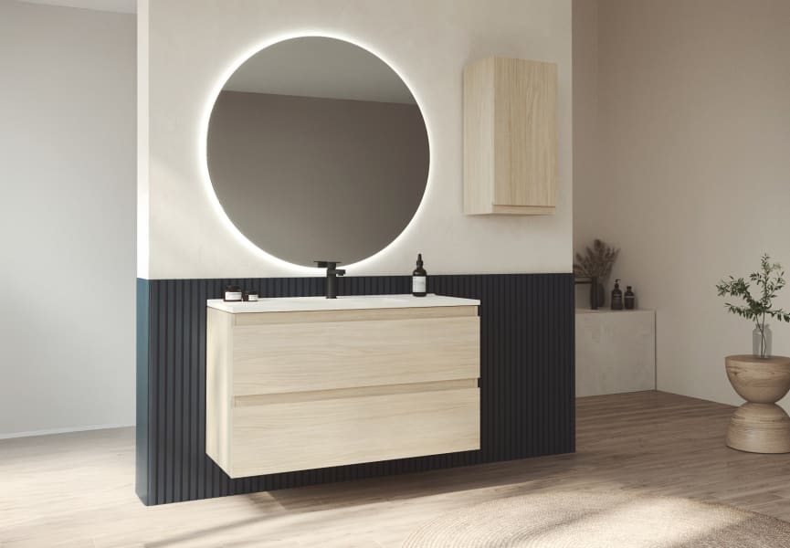 Mueble de baño color madera Vilma Bruntec principal 2