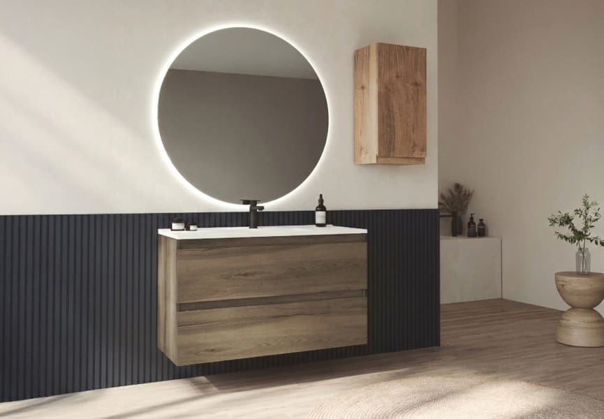 Mueble de baño color madera Vilma Bruntec principal 4