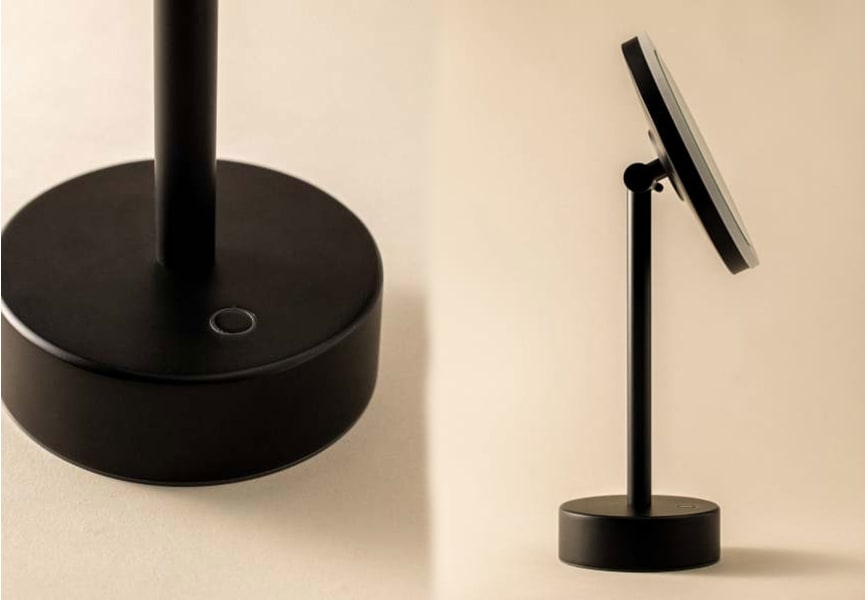 Espejo con led redondo Essentials de Cosmic detalle 2