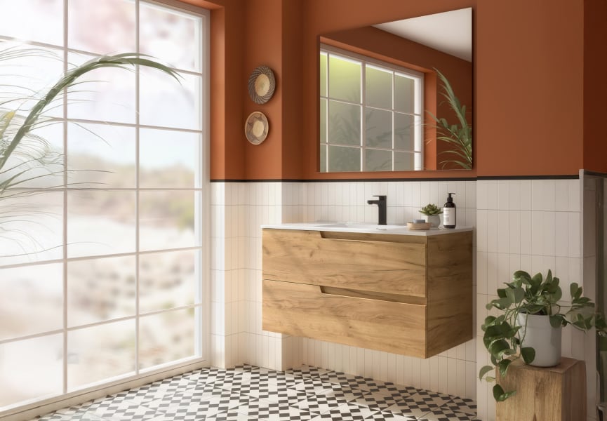 Conjunto mueble de baño Vima Salgar ambiente 8