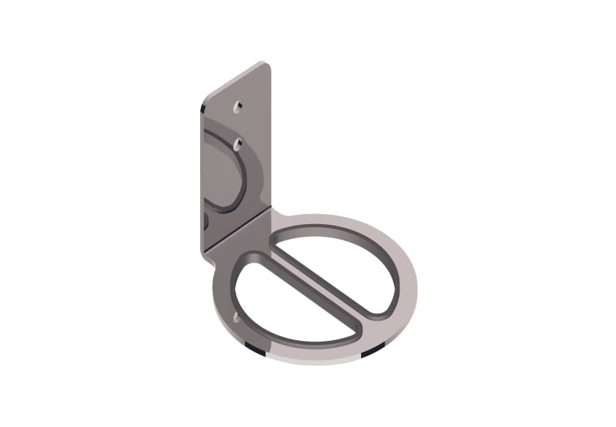 Soporte de plancha de baño Slim de Manillons Torrent principal 2