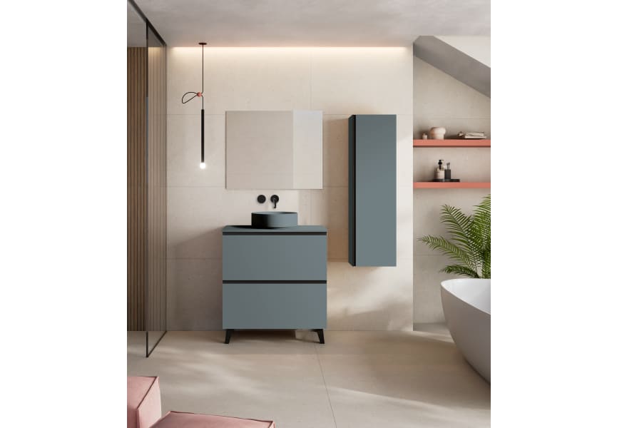 Mueble de baño con encimera de HDF Compatech Granada Visobath principal 1