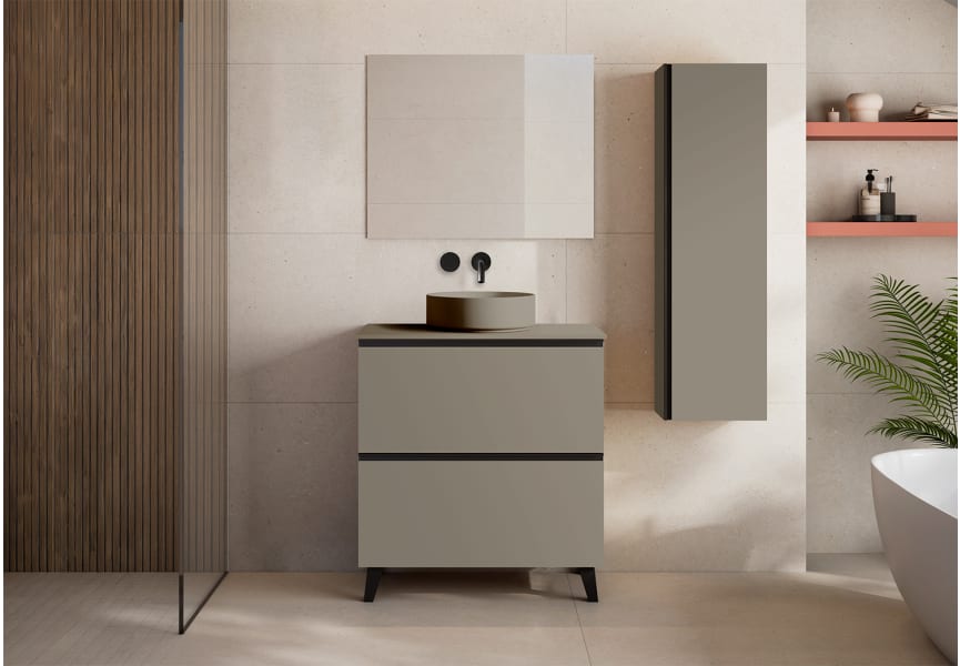 Mueble de baño con encimera de MDF Compatech Granada Visobath principal 1