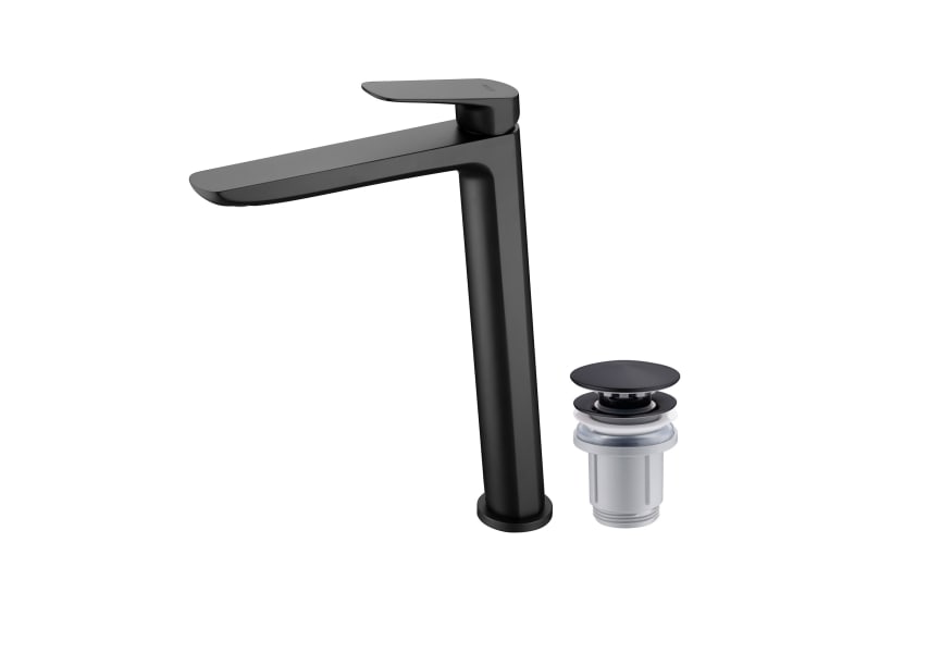 Pack Grifo de lavabo caño alto Bélgica Imex + Válvula click-clack principal 1