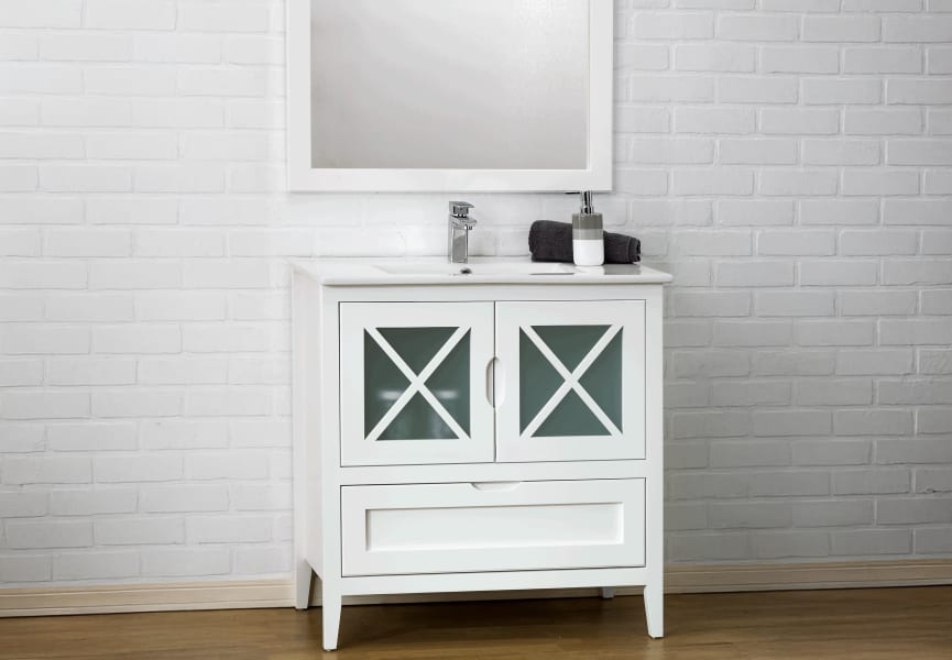 Conjunto mueble de baño Kai Bruntec detalle 4