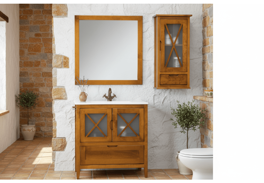 Conjunto mueble de baño Kai Bruntec principal 0