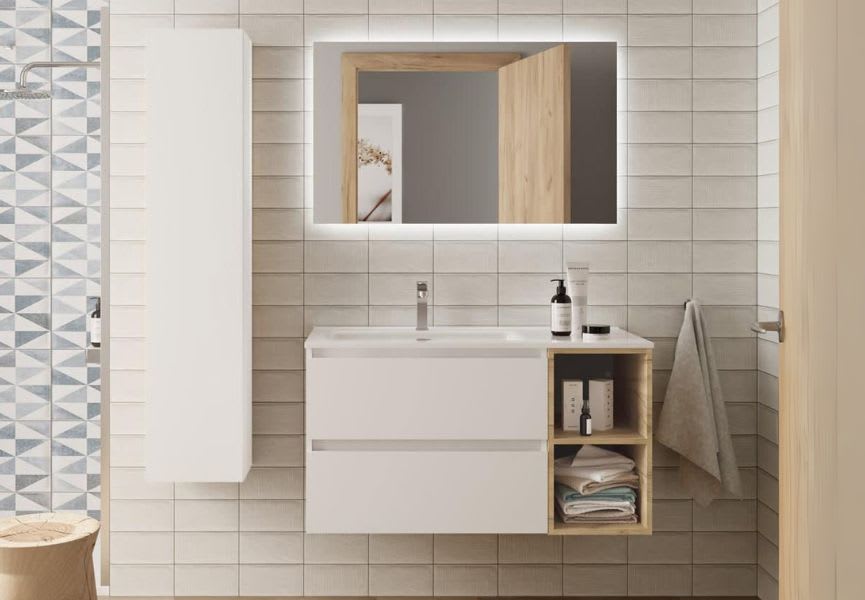 Conjunto mueble de baño Bequia Salgar principal 3
