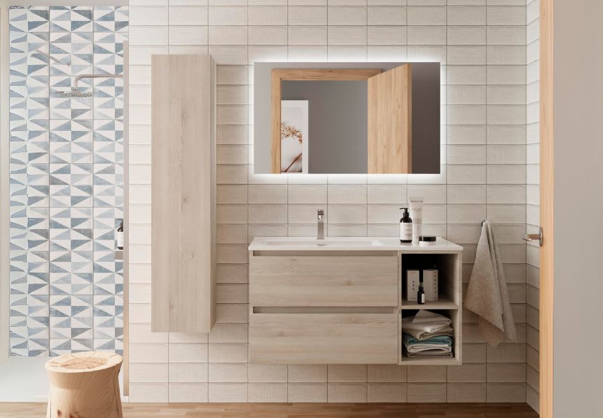 Conjunto mueble de baño Bequia Salgar principal 4