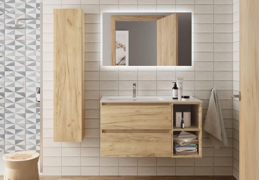 Conjunto mueble de baño Bequia Salgar principal 0