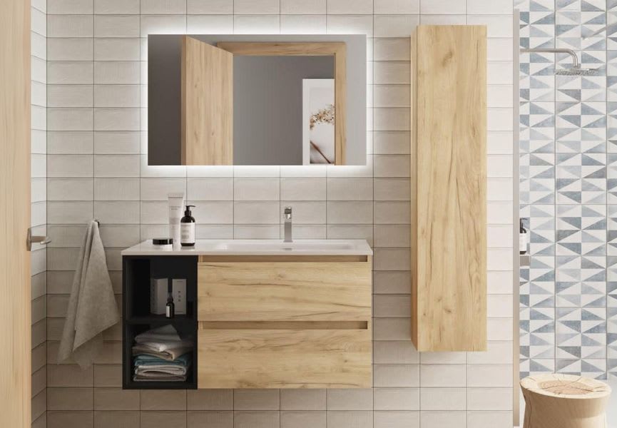 Conjunto mueble de baño Bequia Salgar principal 1