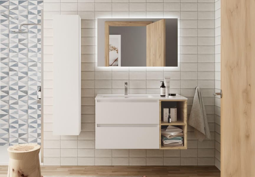 Conjunto mueble de baño Bequia Salgar principal 3