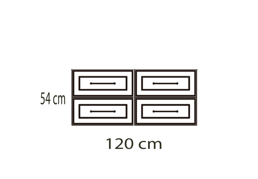 Mueble de baño Renoir Salgar croquis 1