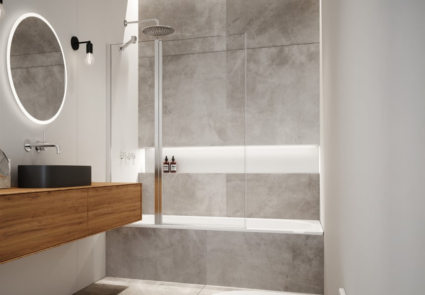 Mampara de bañera Hada Plus (HP-106) Profiltek principal 0