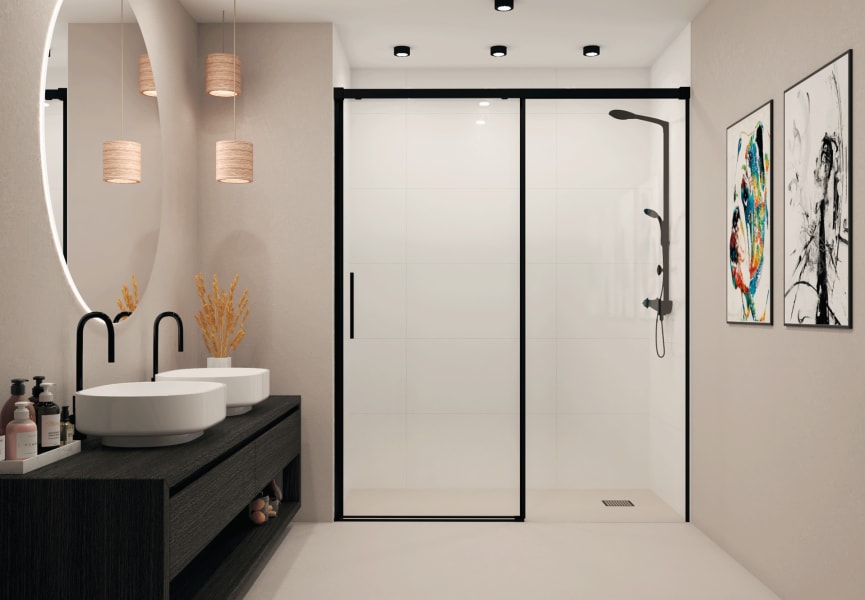 Mampara de ducha Elite Bruntec ambiente 6