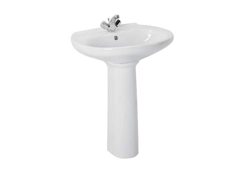 Lavabo con pedestal Benissa Unisan Sanidusa principal 0