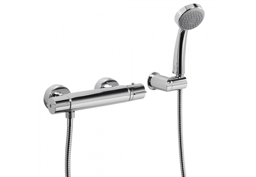 Pack grifo de lavabo monomando grifo termostatico de ducha Flat de Tres Decorabano 2024