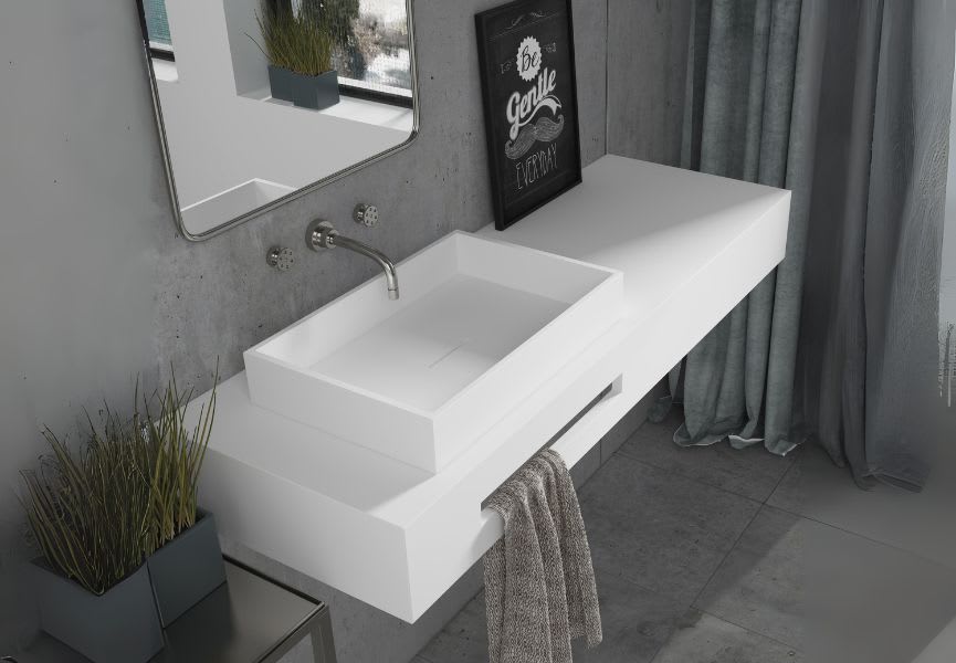 Lavabo sobre encimera Square Lines Bruntec principal 0