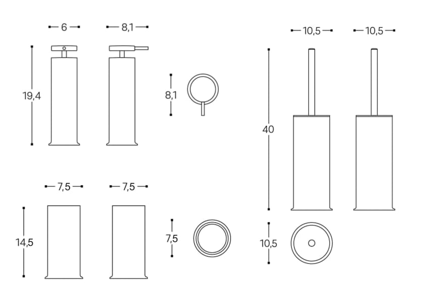 Pack encimera Geyser Cosmic croquis 5