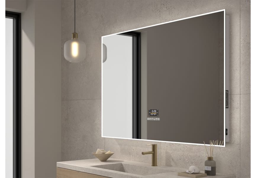 Espejo de baño con luz LED Santorini Eurobath principal 1