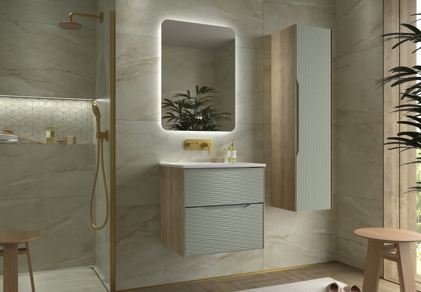 Conjunto mueble de baño Sahara Coycama principal 0