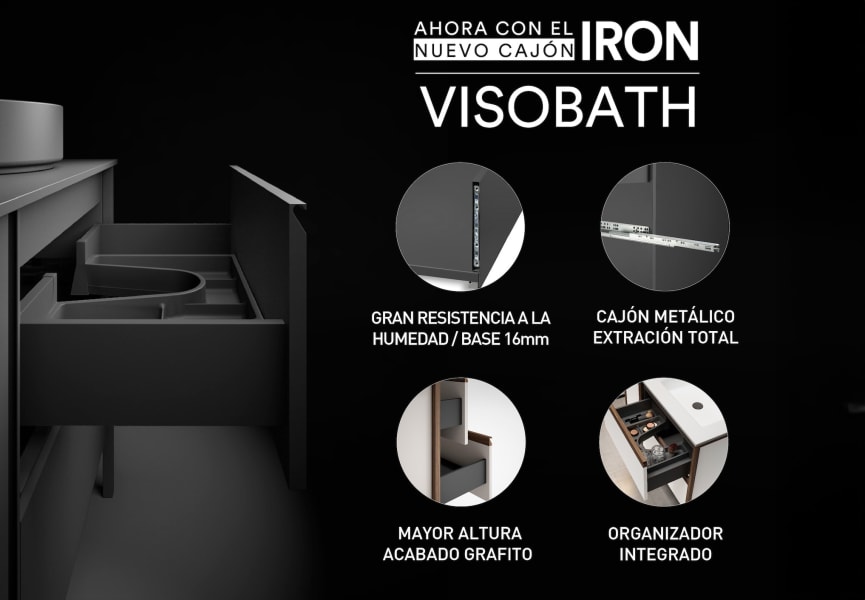 Mueble de baño Arco Viso detalle 11