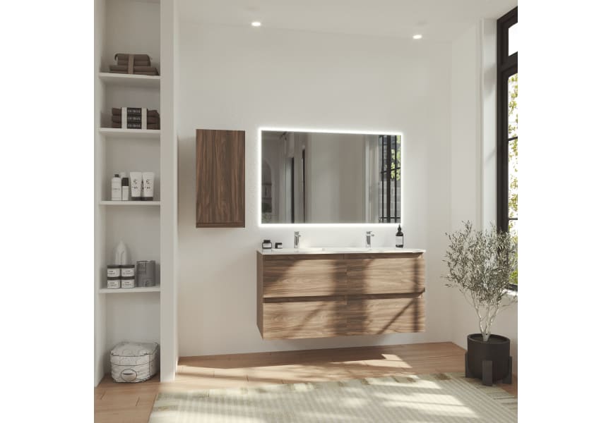 Mueble de baño color madera Vilma Bruntec principal 2