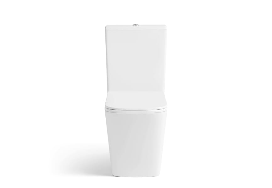Inodoro compacto Rimless Square de Bruntec detalle 4