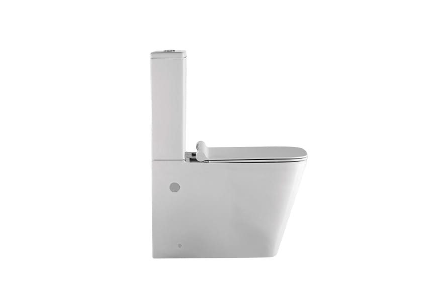 Inodoro compacto Rimless Square de Bruntec detalle 5