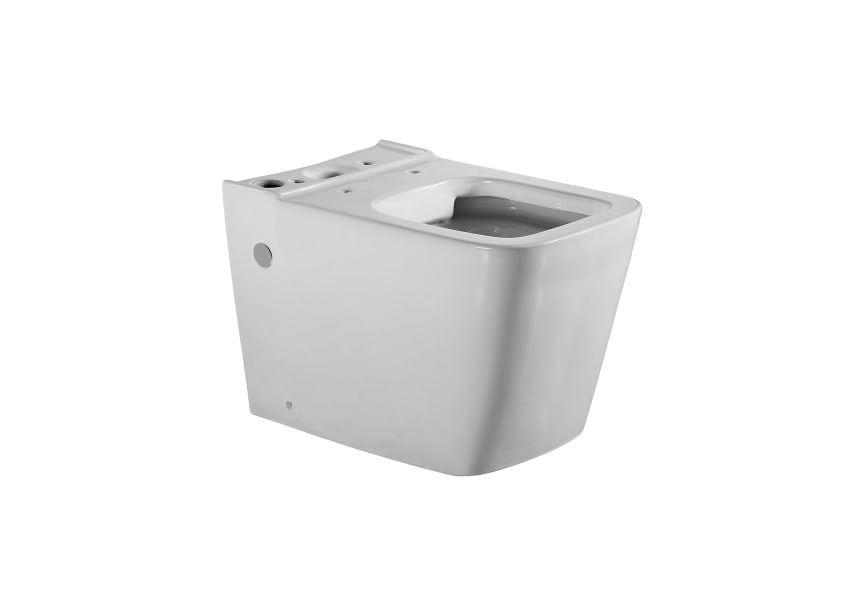 Inodoro compacto Rimless Square de Bruntec detalle 2