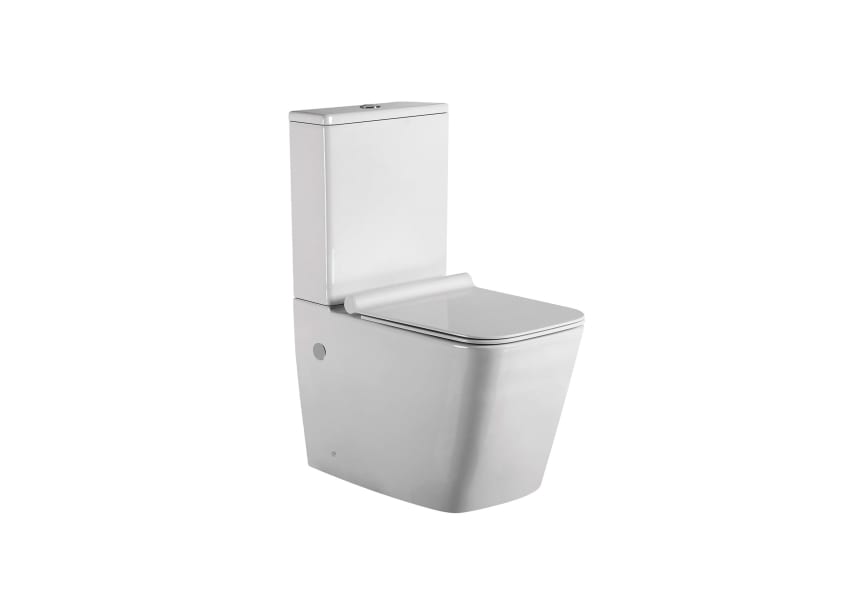 Inodoro compacto Rimless Square de Bruntec principal 1