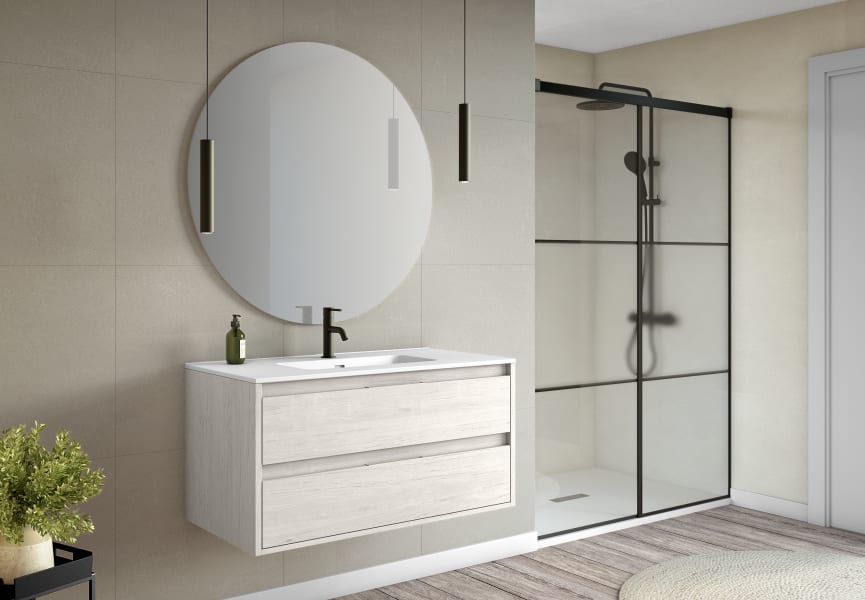 Conjunto mueble de baño Boston Bruntec principal 4
