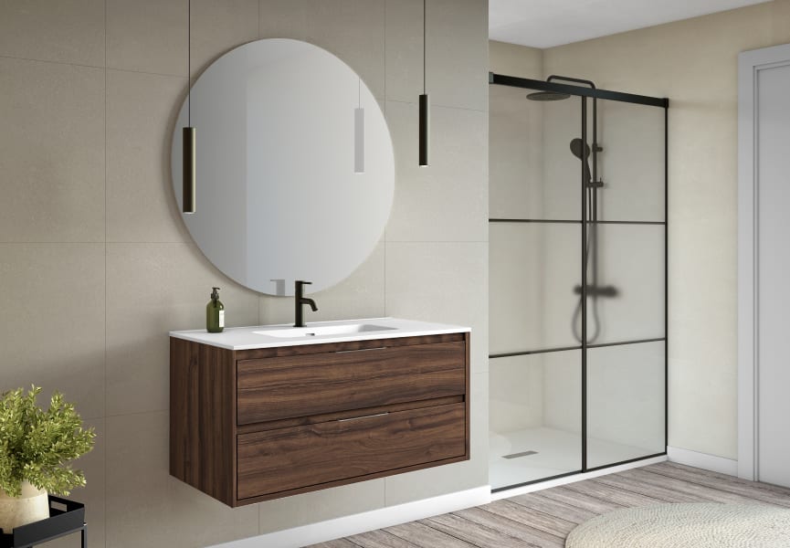 Conjunto mueble de baño Boston Bruntec principal 2