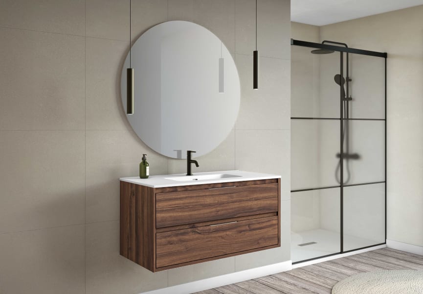 Conjunto mueble de baño Boston Bruntec principal 2