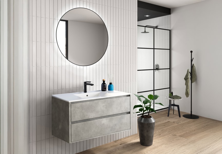 Conjunto mueble de baño Boston Bruntec principal 3