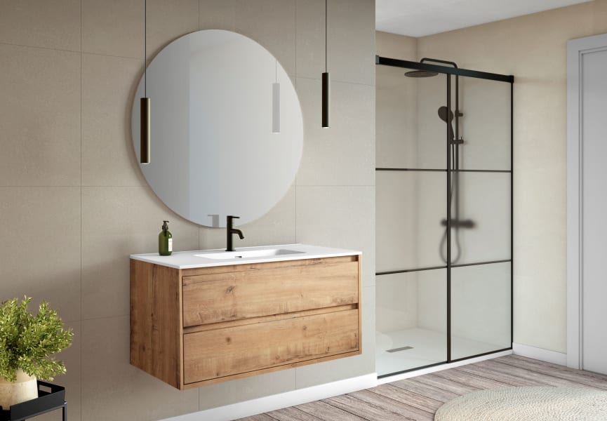 Conjunto mueble de baño Boston Bruntec principal 0