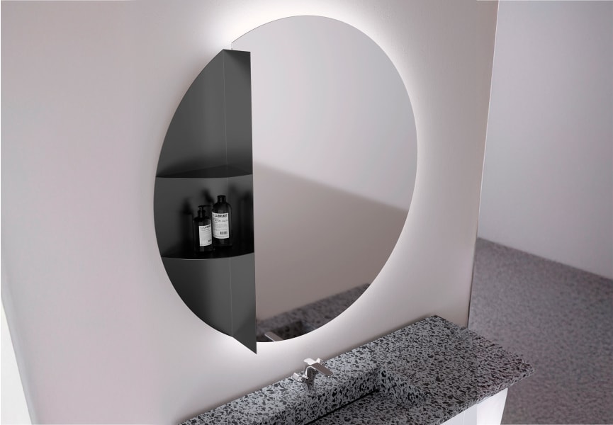 Espejo de baño con luz LED Nilo Bruntec principal 0