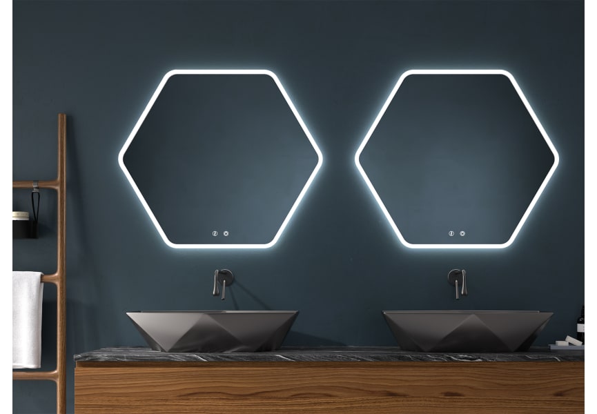 Espejo de baño con luz LED Mare de Eurobath principal 0