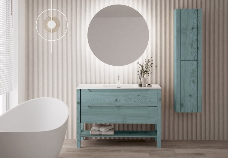 Columna de baño Laponia Bruntec ambiente 6