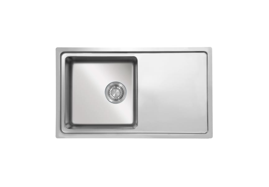 Fregadero de cocina con poza desplazada Luxor de Solfless principal 0